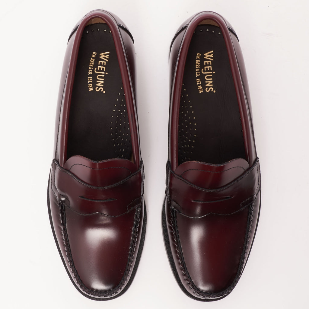G.H. Bass Weejun Logan Polished Leather Loafer - Wine