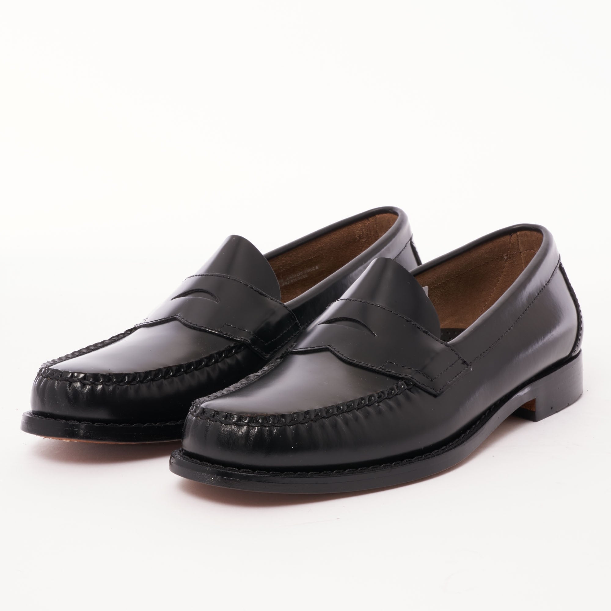 G.H. Bass Weejun Logan Polished Leather Loafer - Black