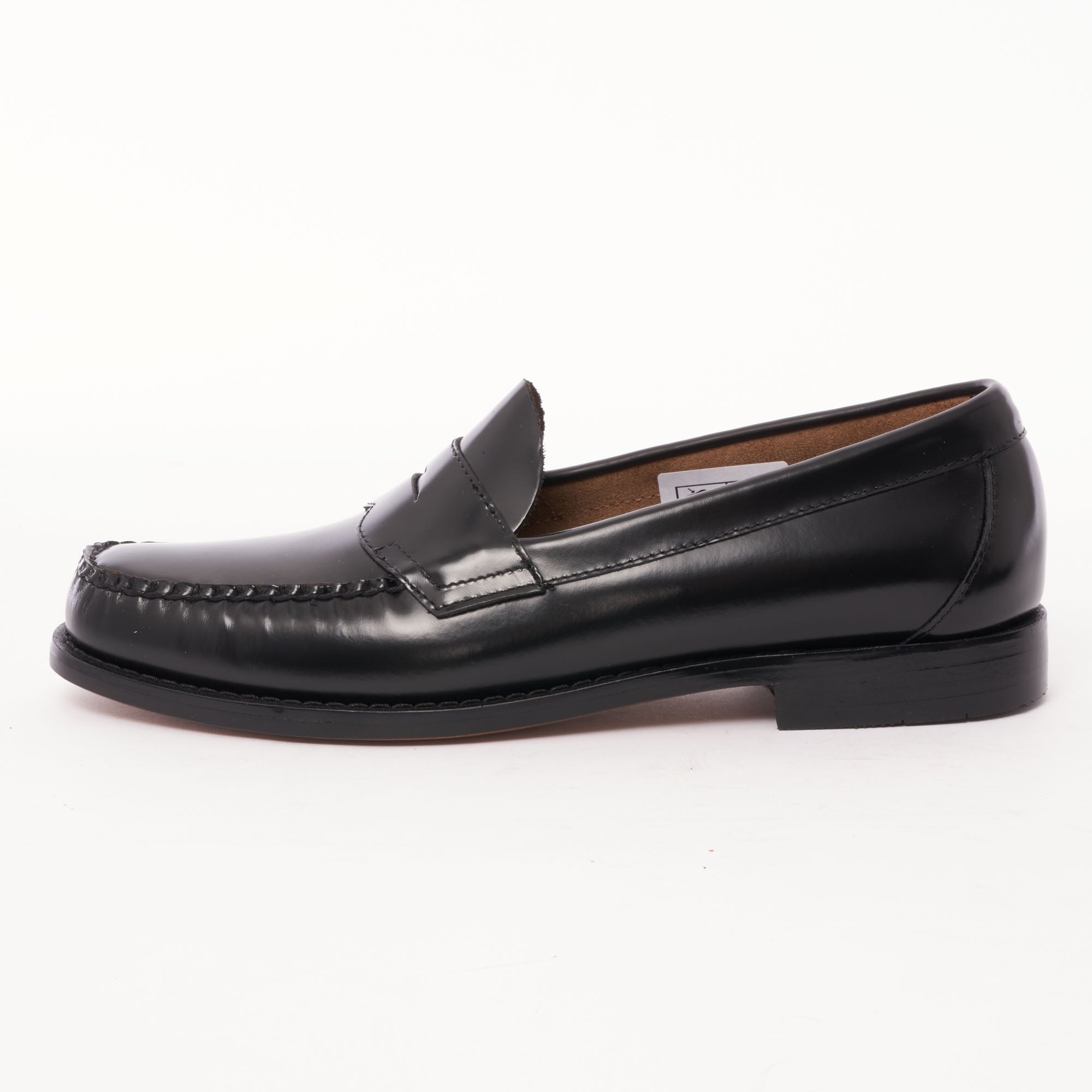 G.H. Bass Weejun Logan Polished Leather Loafer - Black