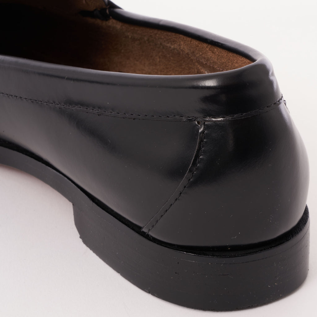 G.H. Bass Weejun Logan Polished Leather Loafer - Black