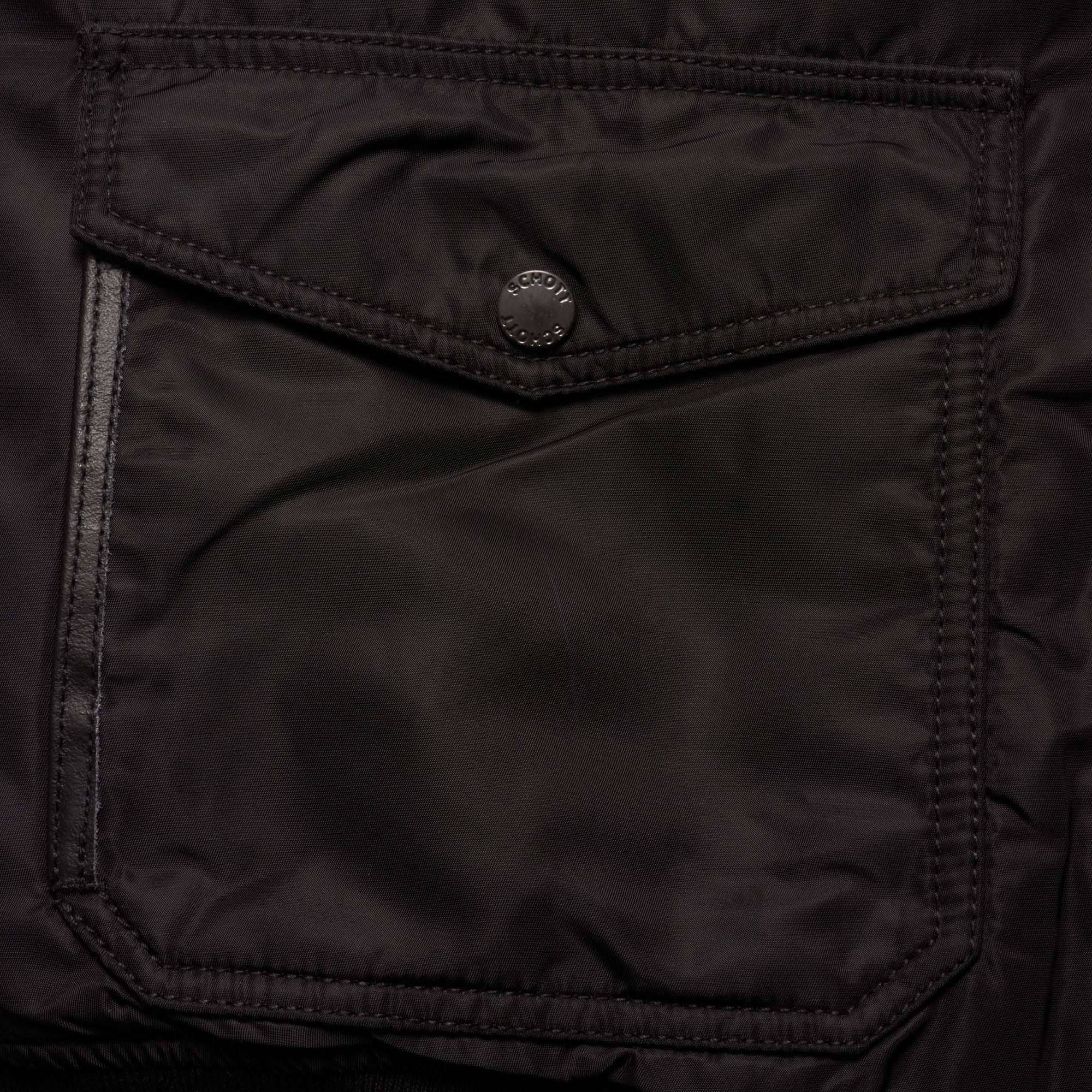 Schott NYC Ohara Flight Jacket - Black