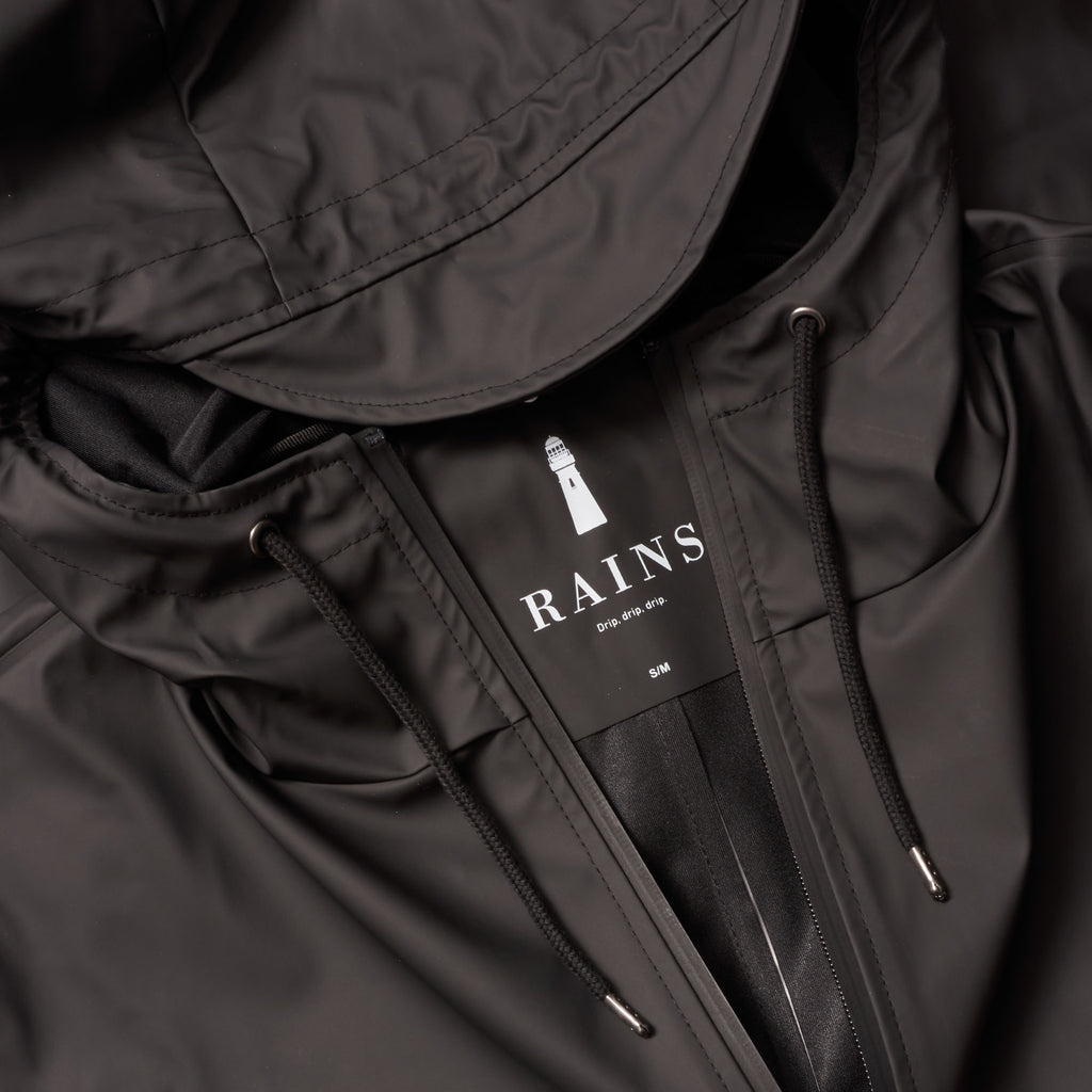 Rains Breaker Jacket - Black