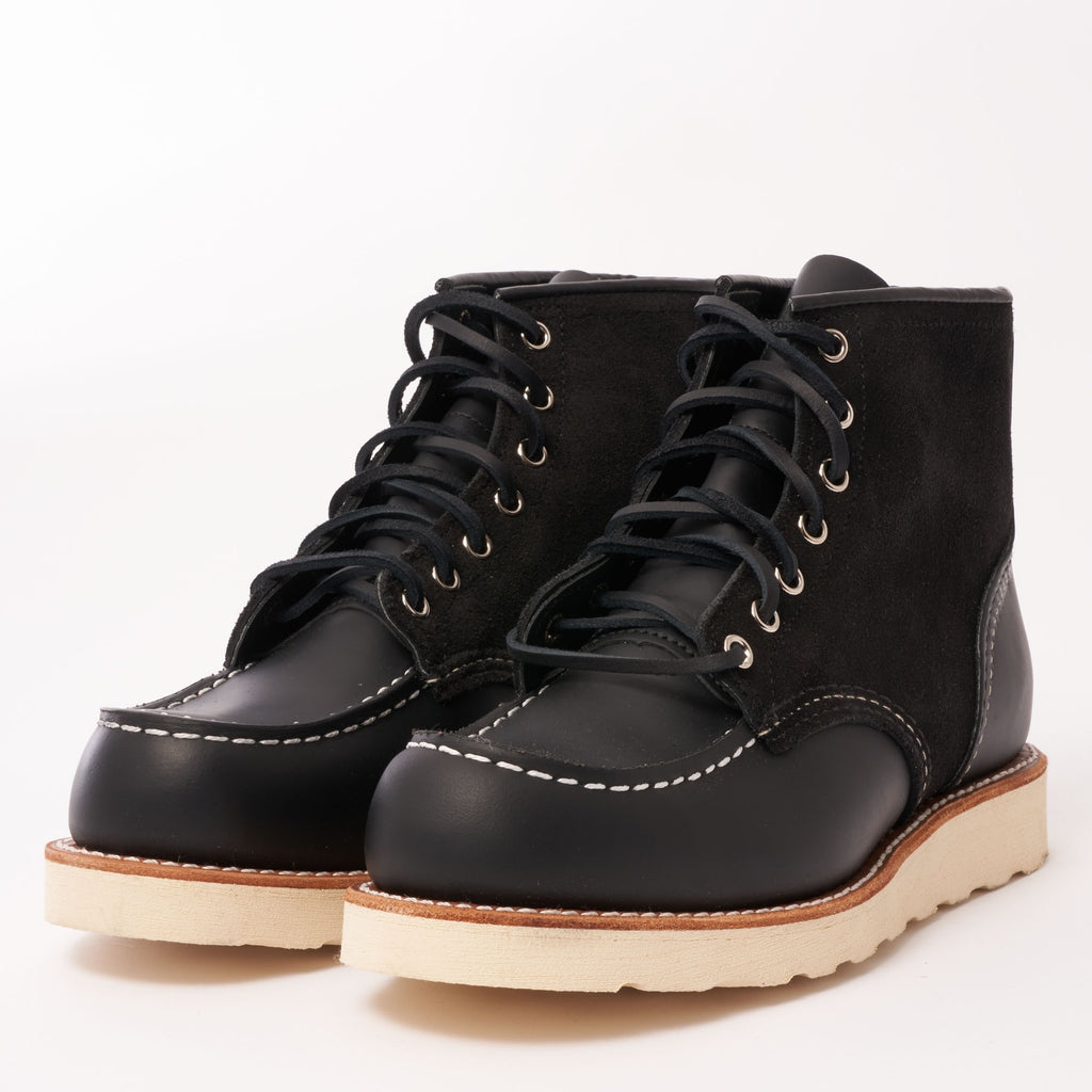 Red Wing Limited Edition 8818 6" Classic Moc Toe Boot - Black