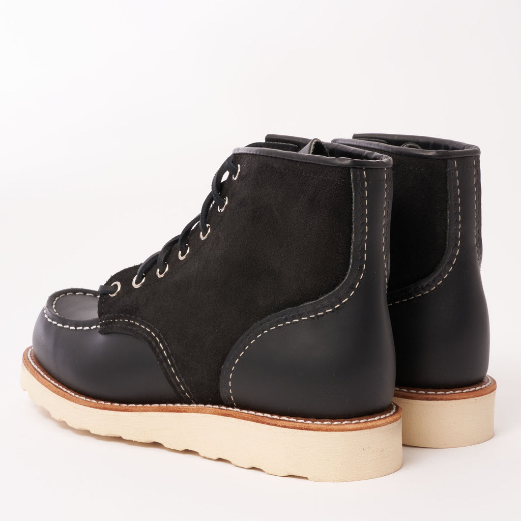 Red Wing Limited Edition 8818 6" Classic Moc Toe Boot - Black