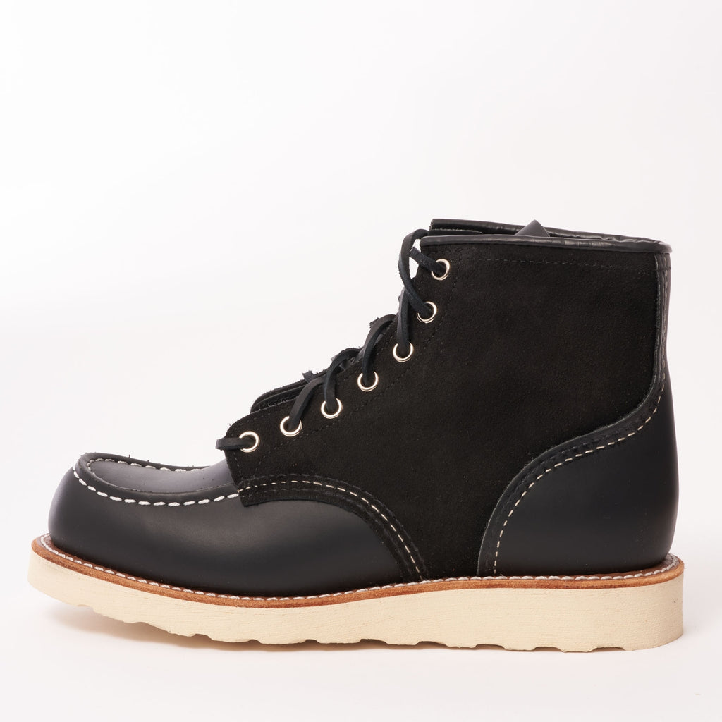 Red Wing Limited Edition 8818 6" Classic Moc Toe Boot - Black