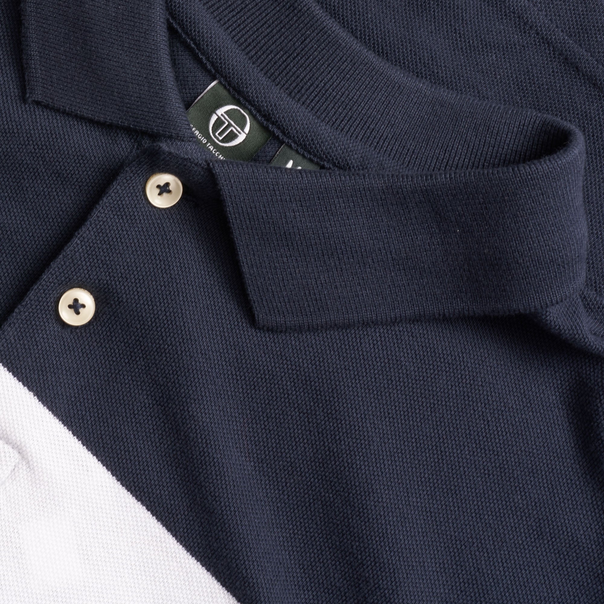 Sergio Tacchini Young Line Polo Shirt - Navy & White