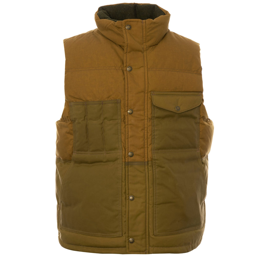 Filson Down Cruiser Vest - Dark Tan
