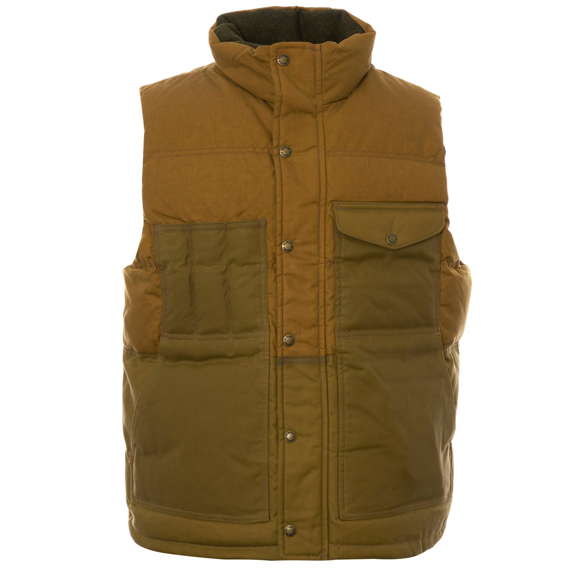 Filson Down Cruiser Vest - Dark Tan