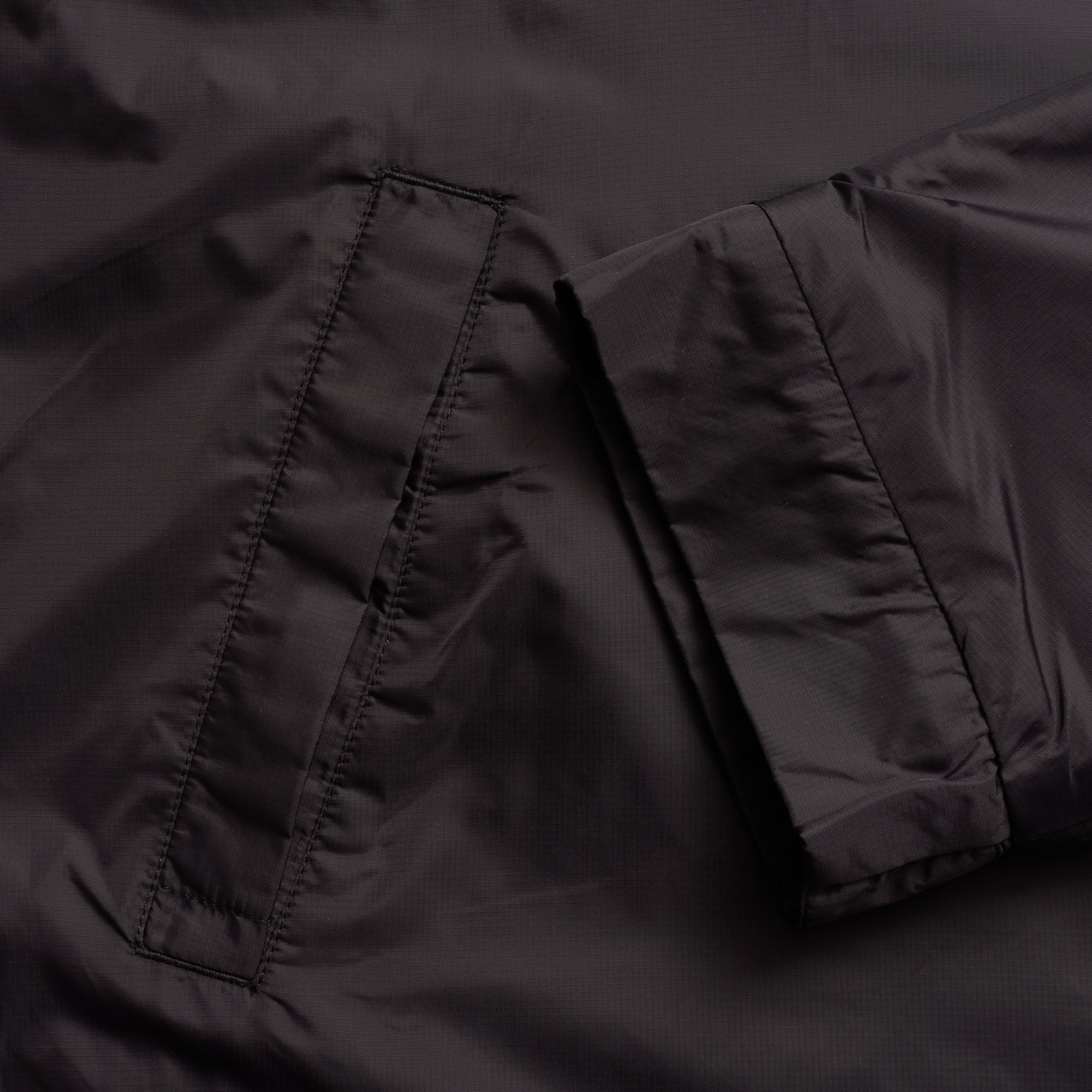 Fred Perry Half Zip Utility Jacket - Black
