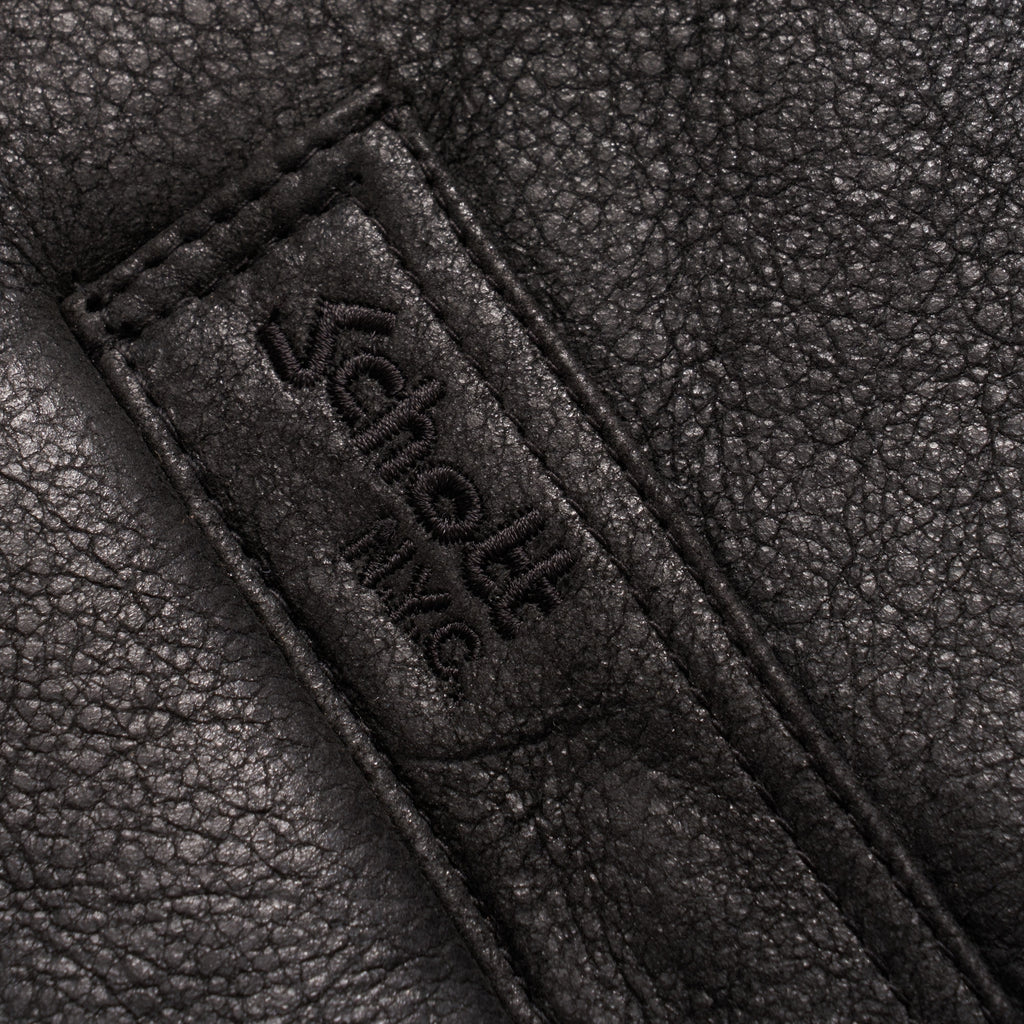 Schott NYC LC1259 Bombardier Leather Flying Jacket - Black
