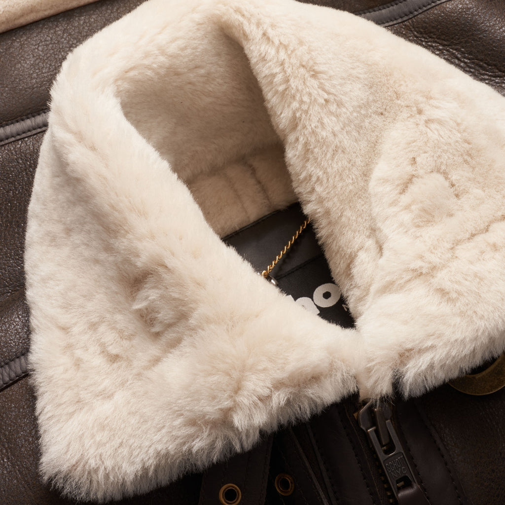 LC1259 Bombardier Leather Flying Jacket