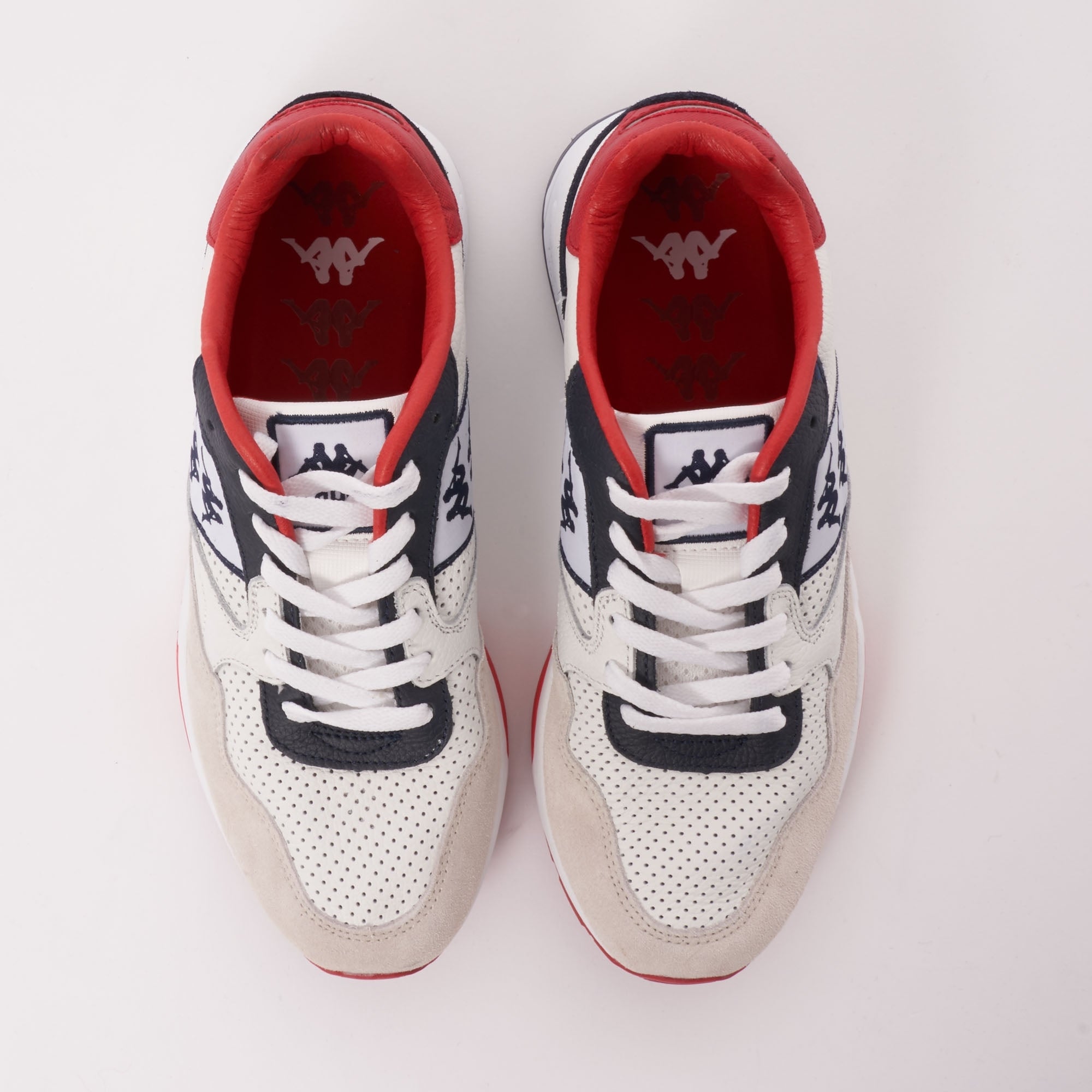 Kappa 222 Banda Luxor 1 - White & Red