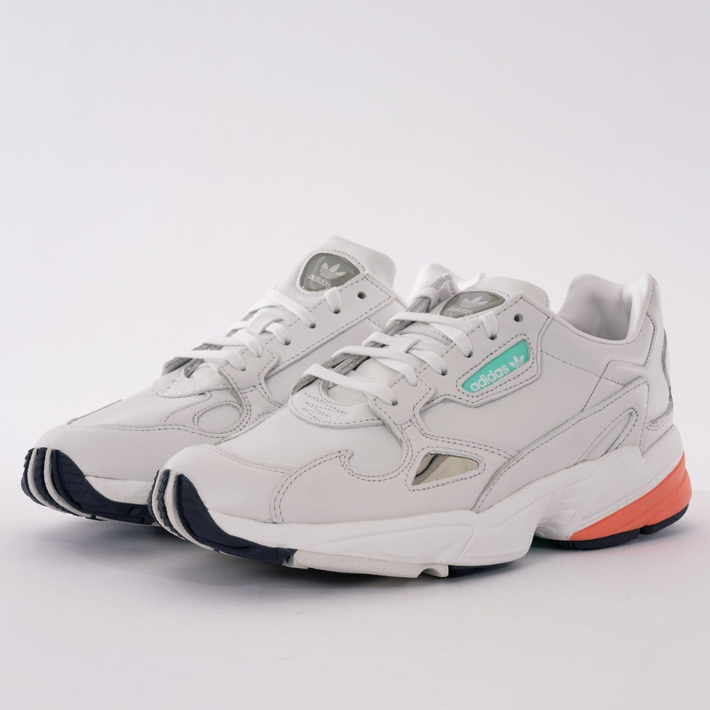 Adidas Originals Womens Falcon - White & Orange