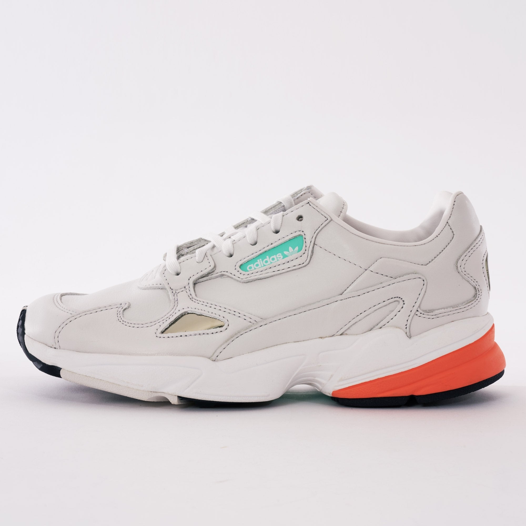 Adidas Originals Womens Falcon - White & Orange