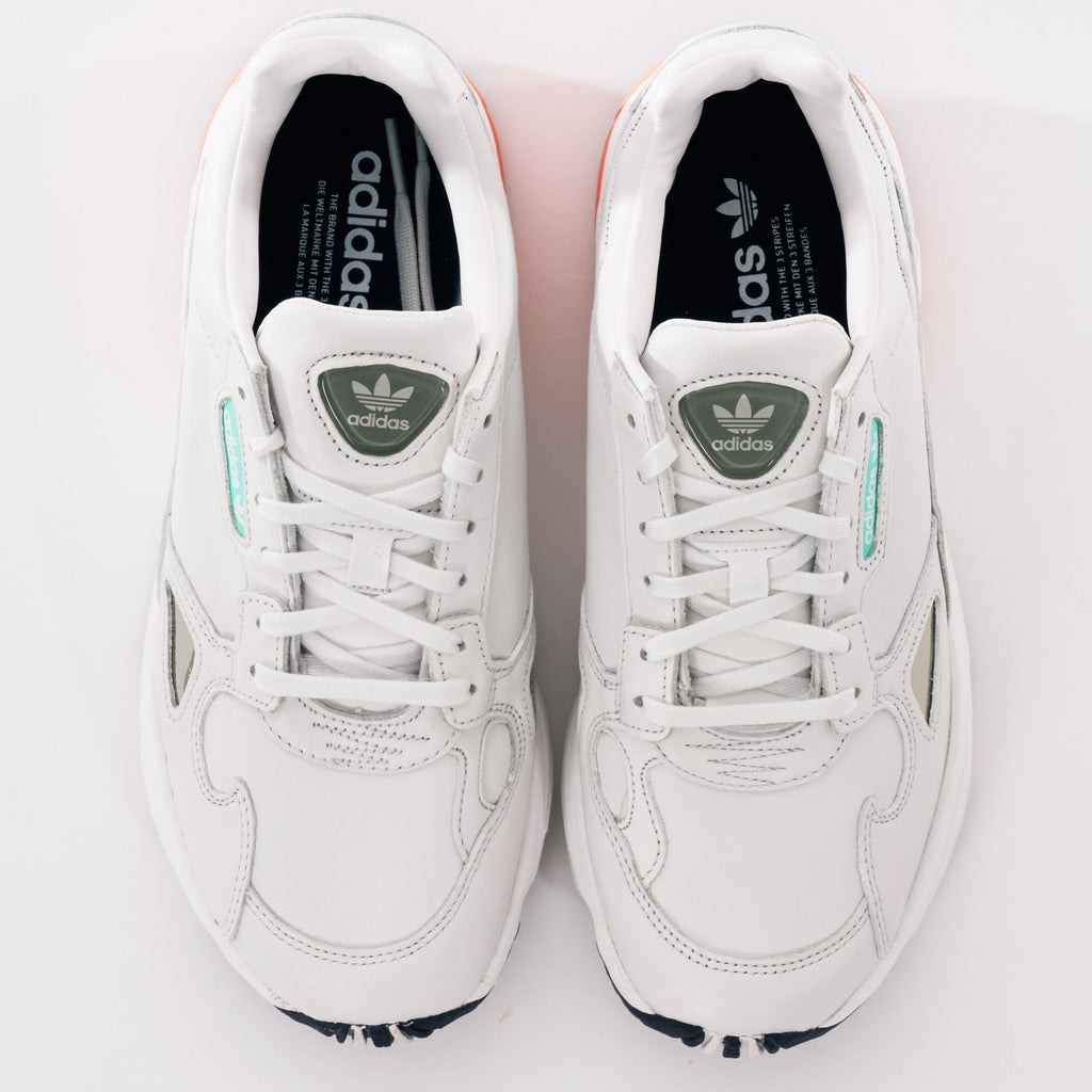 Adidas Originals Womens Falcon - White & Orange