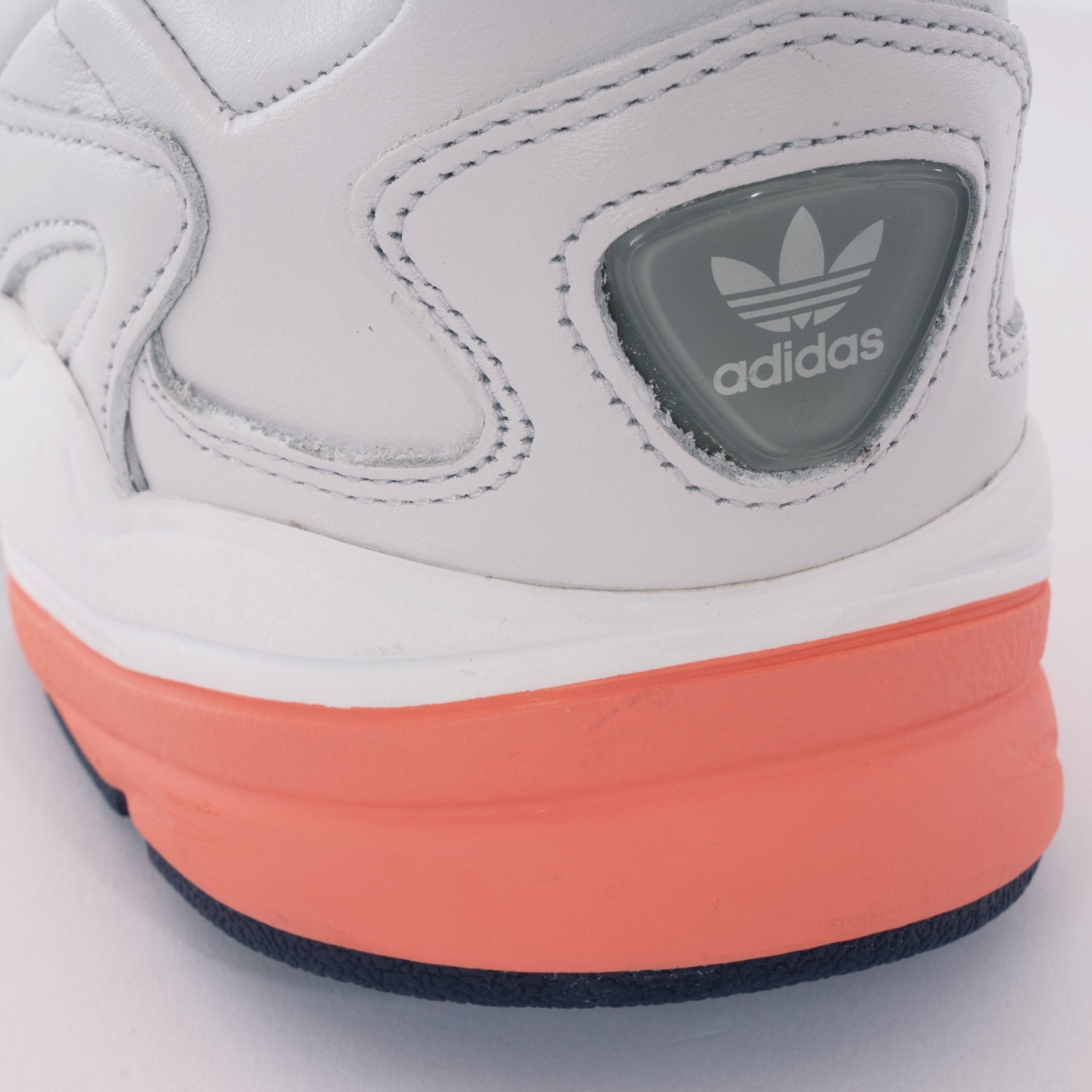 Adidas Originals Womens Falcon - White & Orange