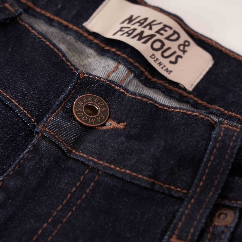 Naked and Famous Denim Super Skinny Guy Jeans - Indigo