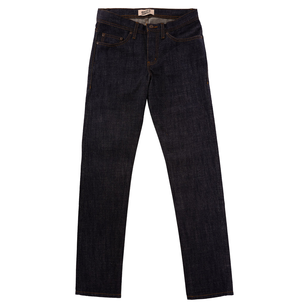Naked and Famous Denim Weird Guy Japan Heritage Jeans - indigo