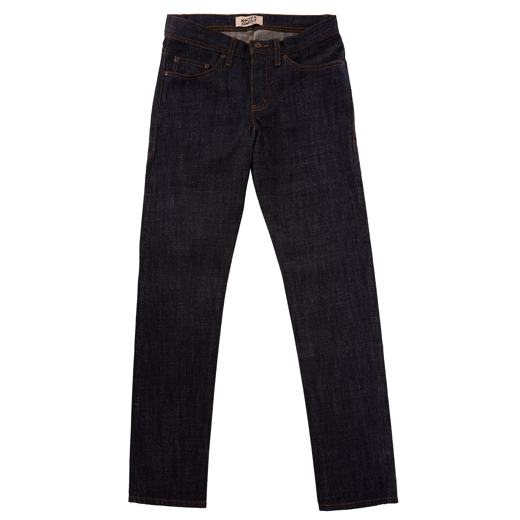 Naked and Famous Denim Weird Guy Japan Heritage Jeans - indigo