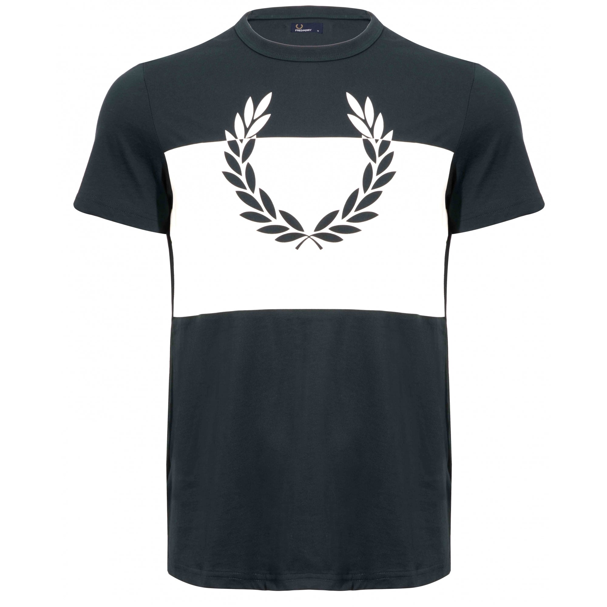 Fred Perry Wreath Tee - Dark Emerald