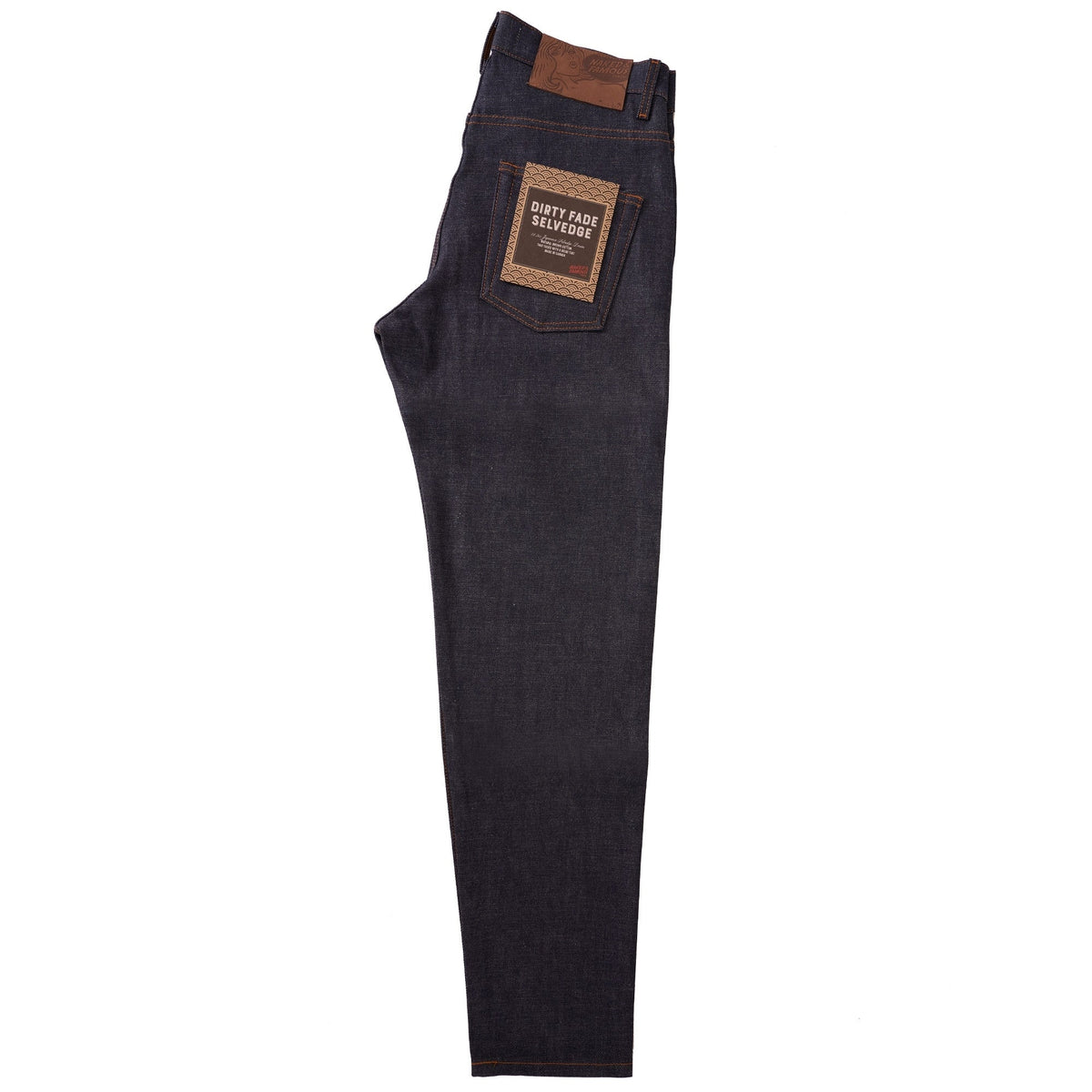 Naked and Famous Denim Easy Guy Dirty Fade Selvedge Jeans - Indigo