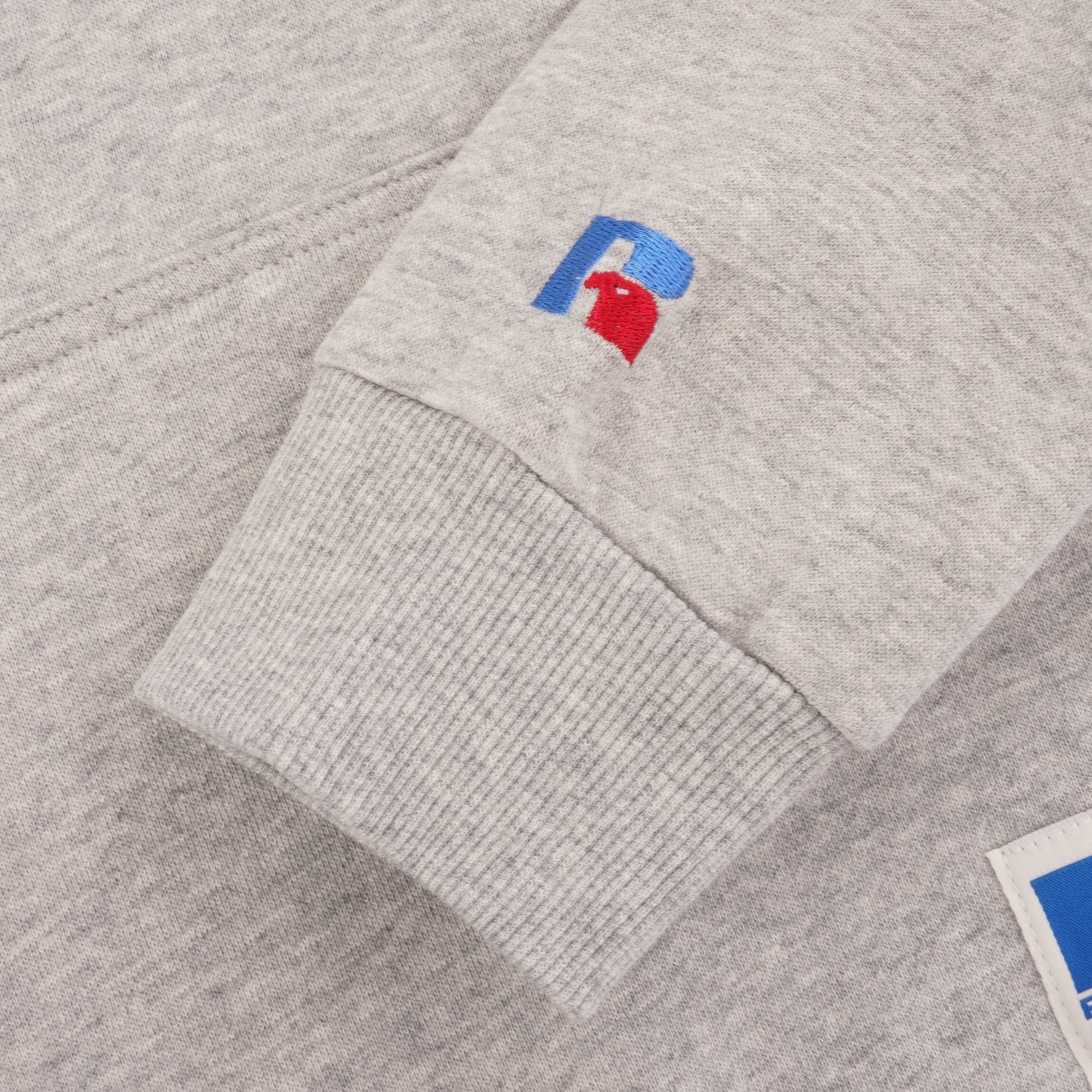 Russell Athletic Eagle Logo Pullover Hoodie - Steel Marl