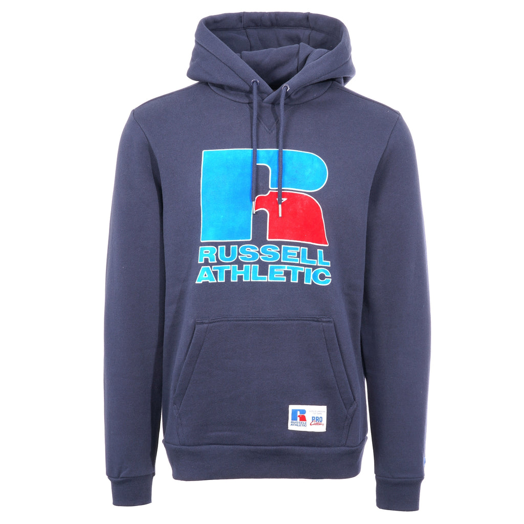 Russell Athletic Eagle Logo Pullover Hoodie - Navy