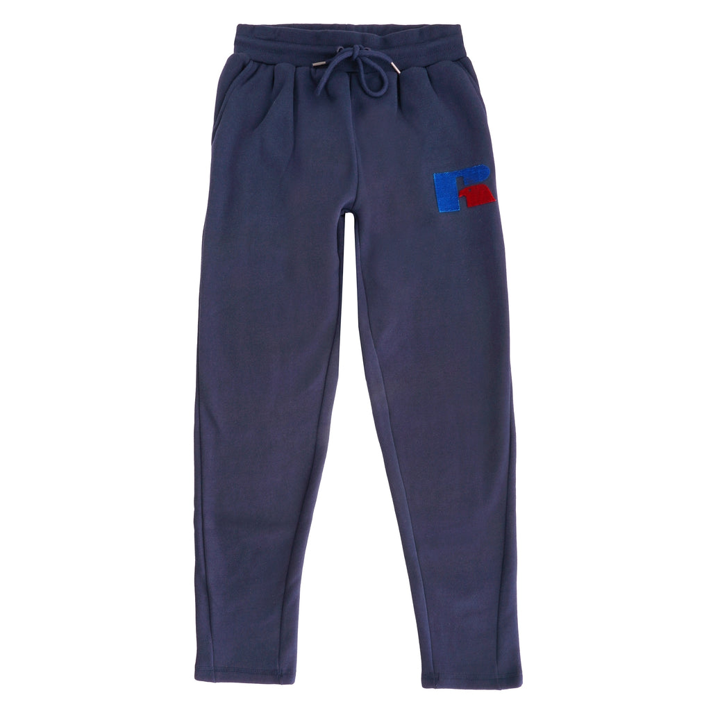 Russell Athletic Open Hem Track Pants - Navy