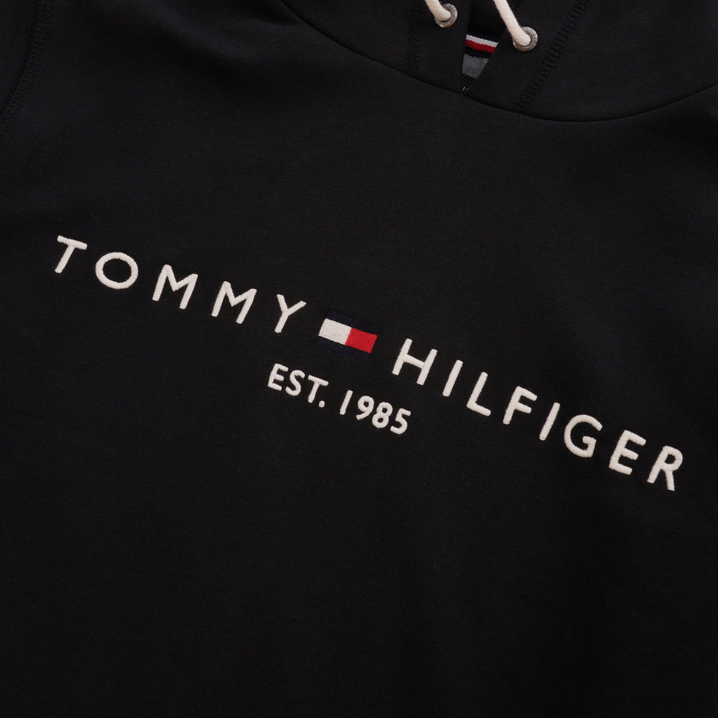Tommy Hilfiger Tommy Logo Hoodie - Black