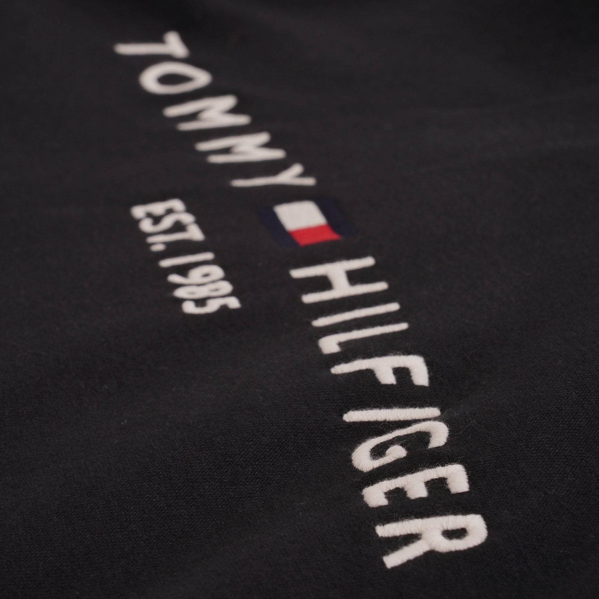 Tommy Hilfiger Tommy Logo Hoodie - Black