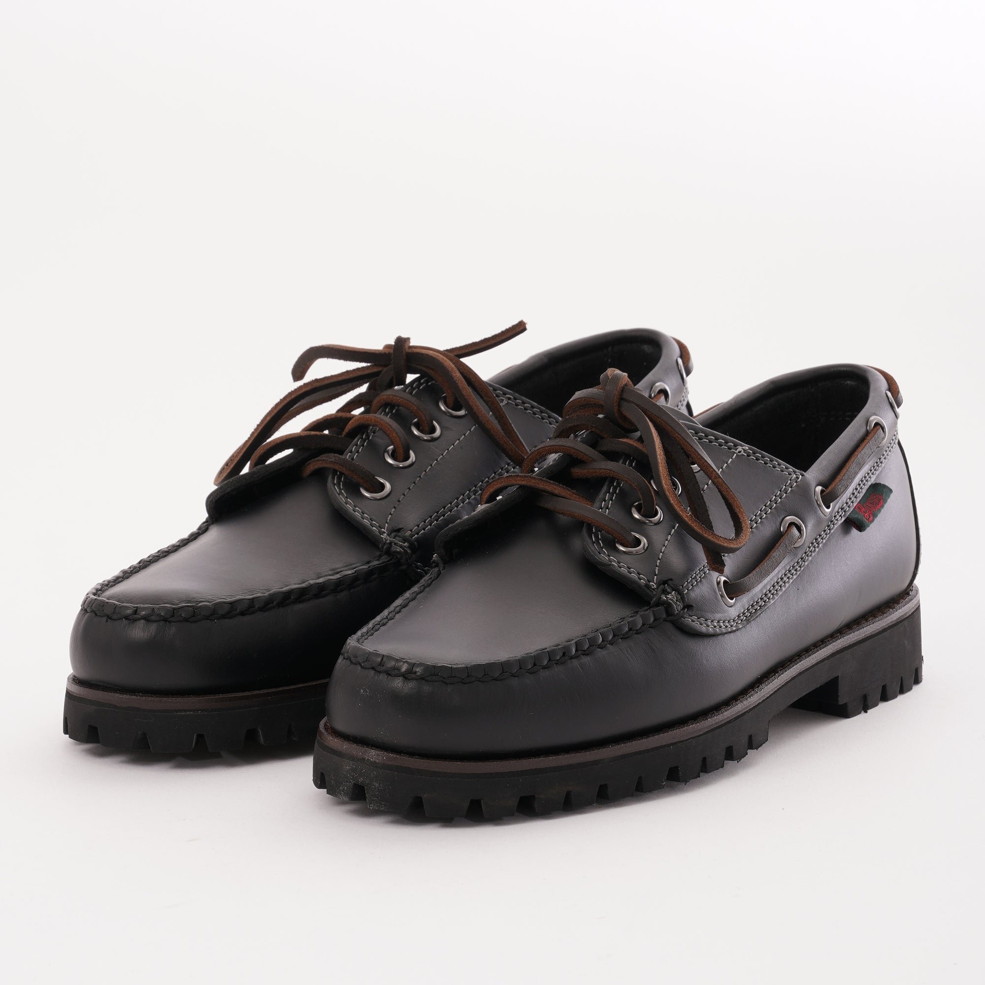 G.H. Bass Weejun Ranger Moc II Lo Shoes - Black Leather
