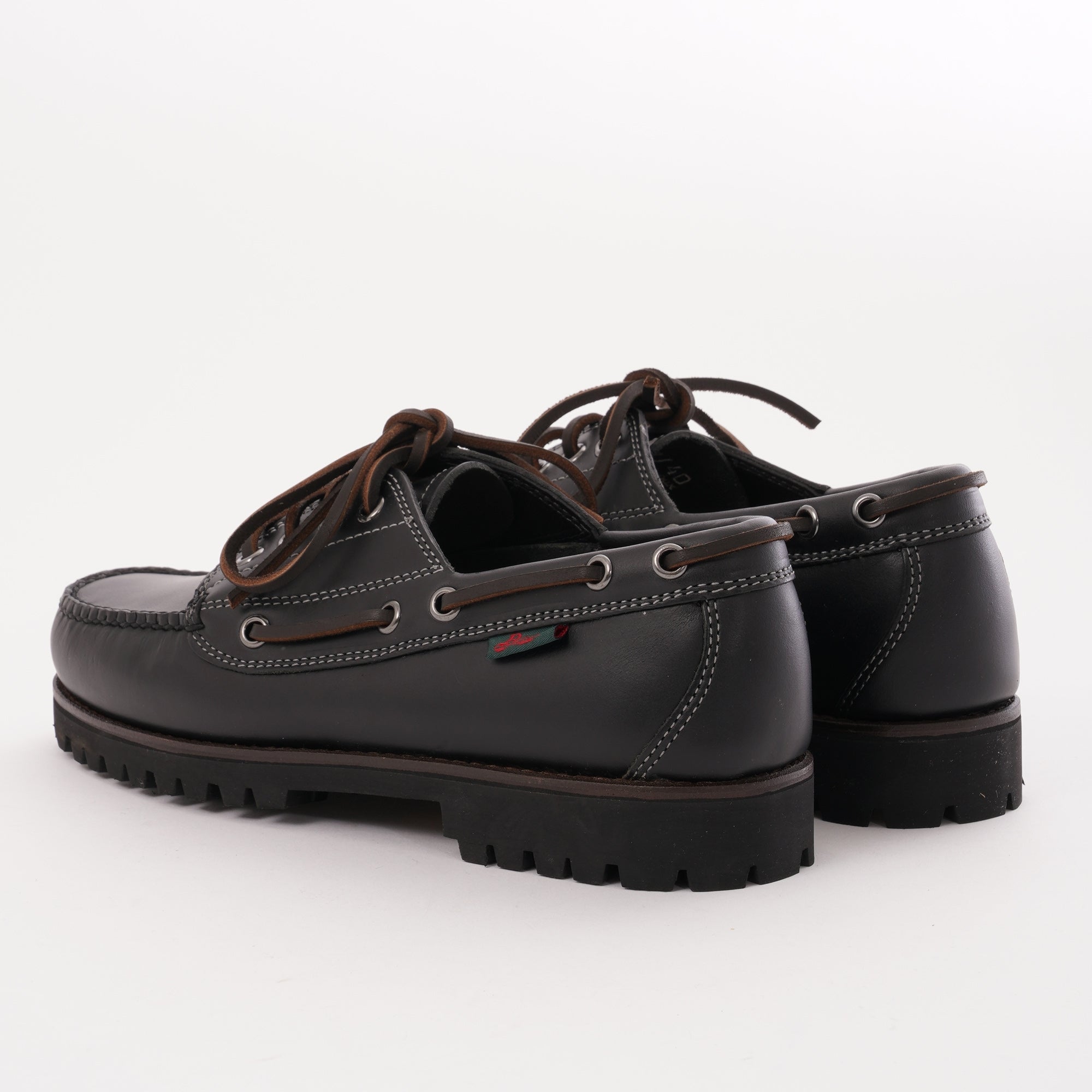G.H. Bass Weejun Ranger Moc II Lo Shoes - Black Leather