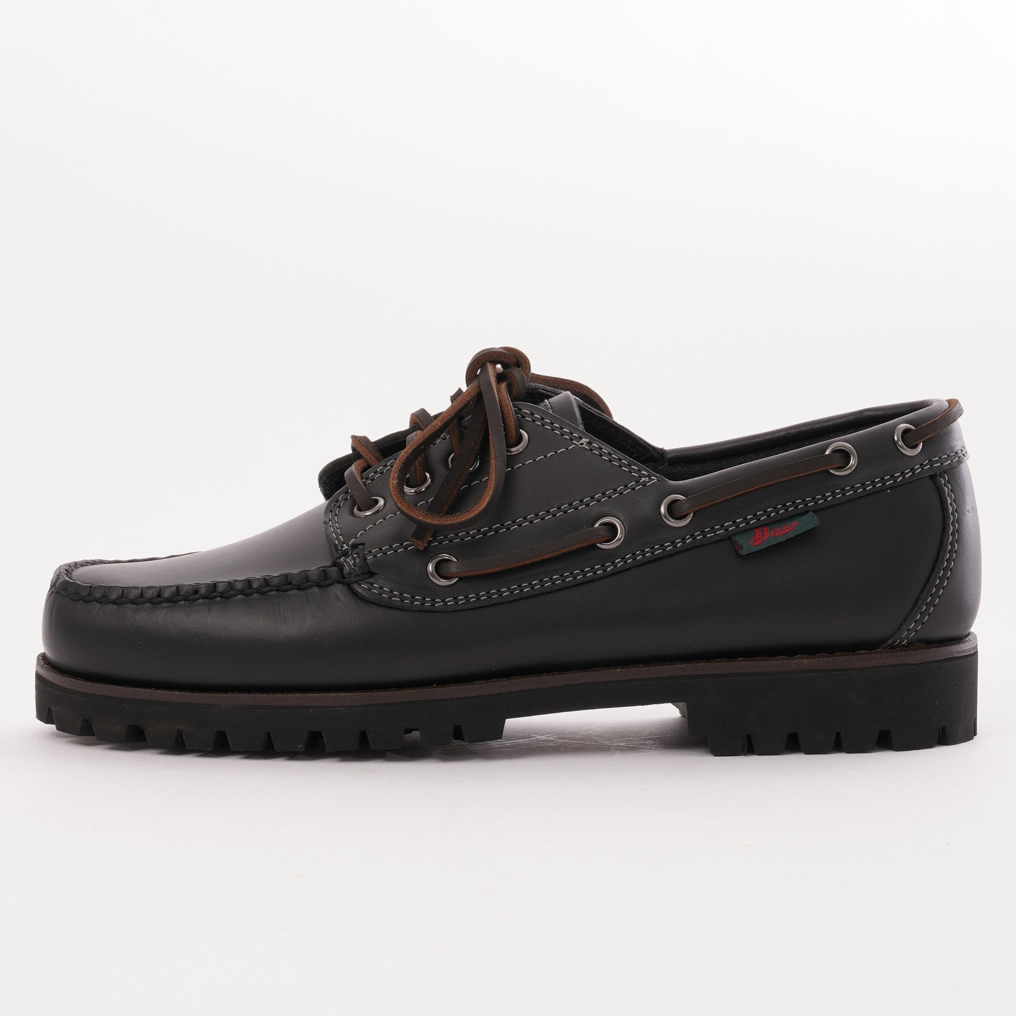 G.H. Bass Weejun Ranger Moc II Lo Shoes - Black Leather