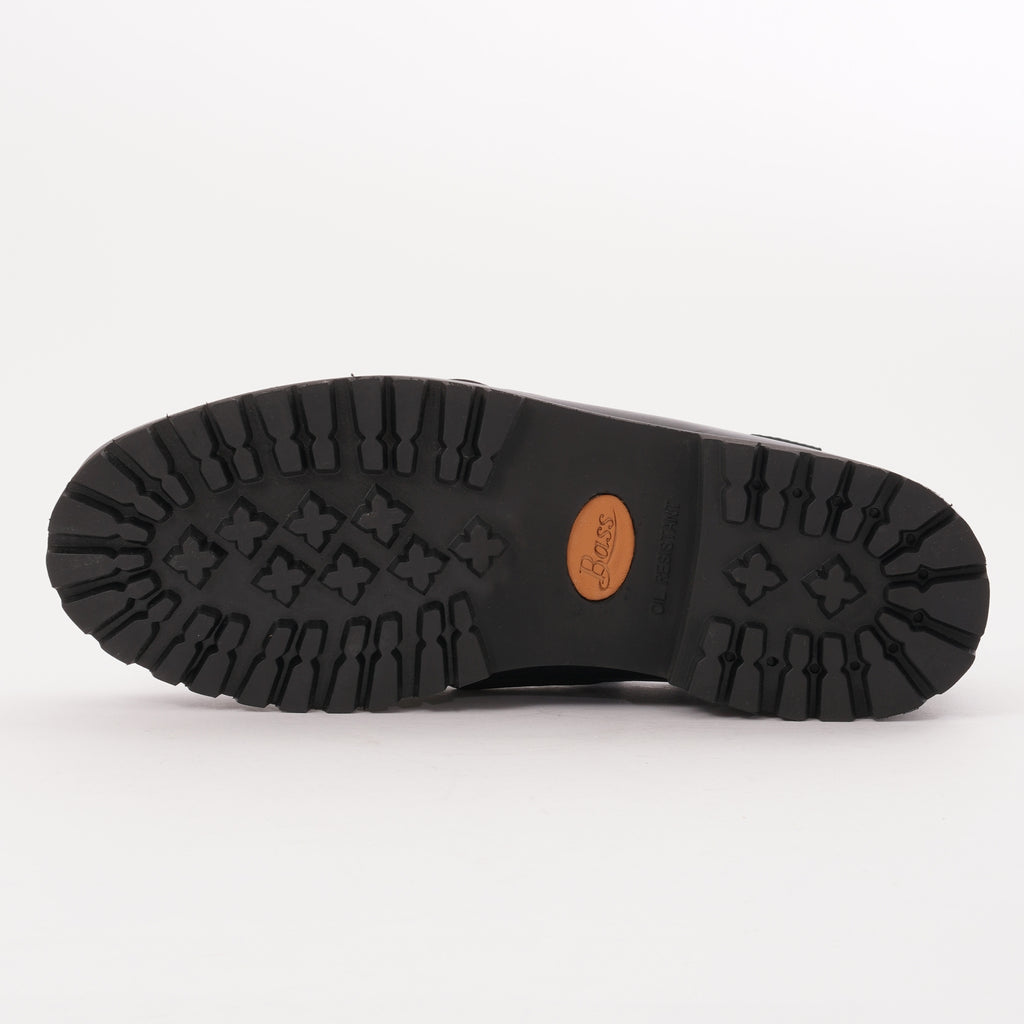 G.H. Bass Weejun Ranger Moc II Lo Shoes - Black Leather
