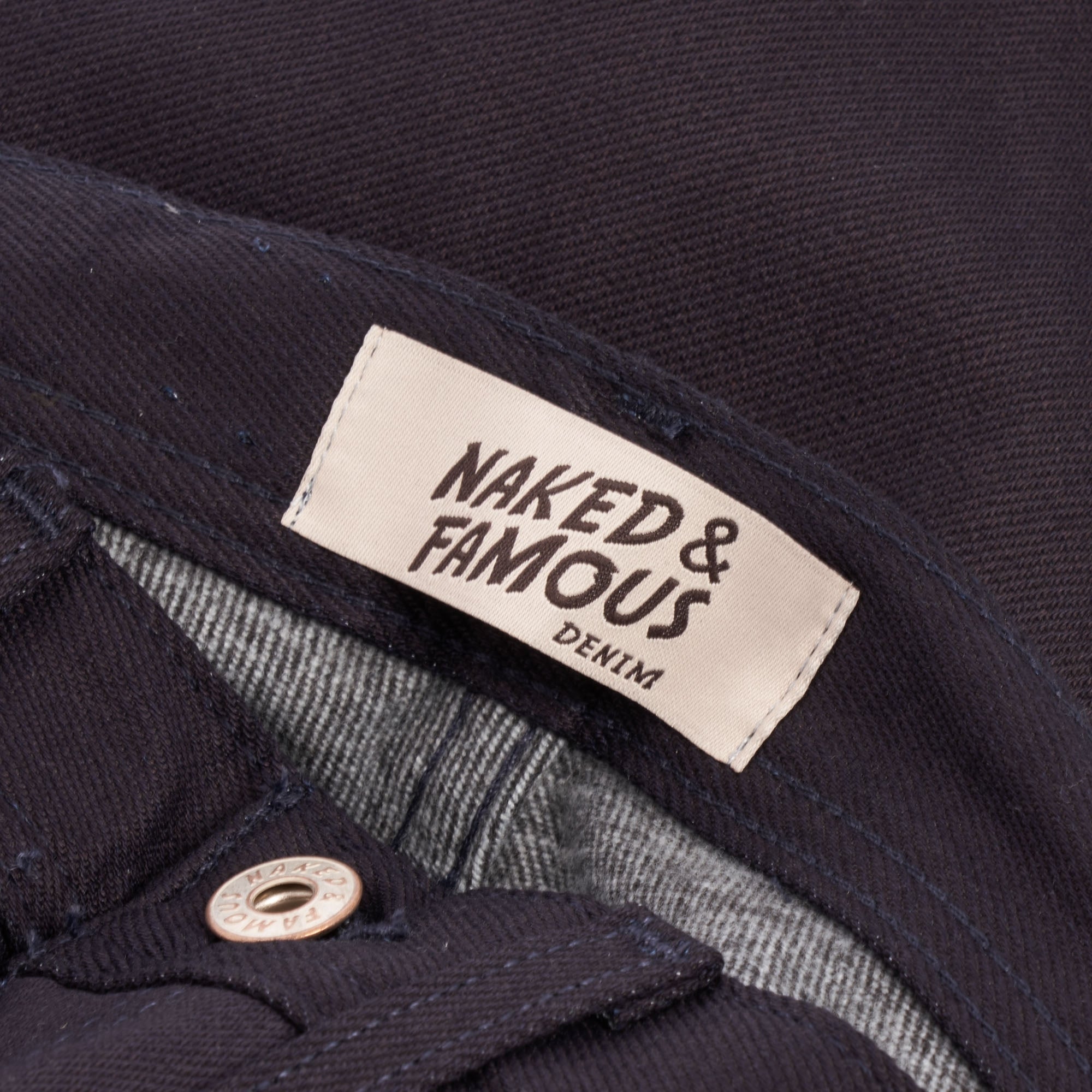 Naked and Famous Denim Weird Guy Thermo Stretch Denim Jeans - Indigo