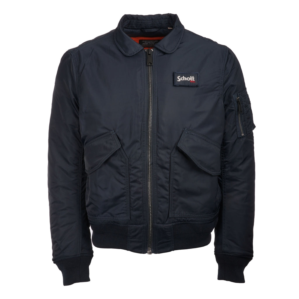 Schott NYC CWU Bomber Jacket - Navy