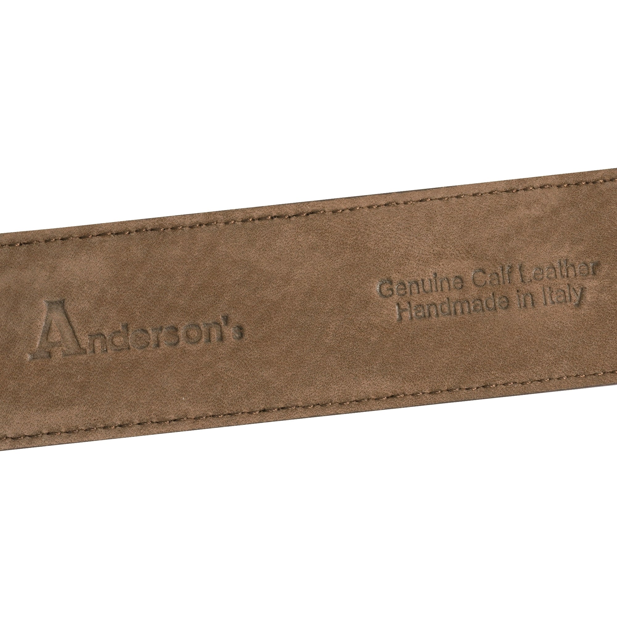 Anderson's Belts Suede Belt - Brown
