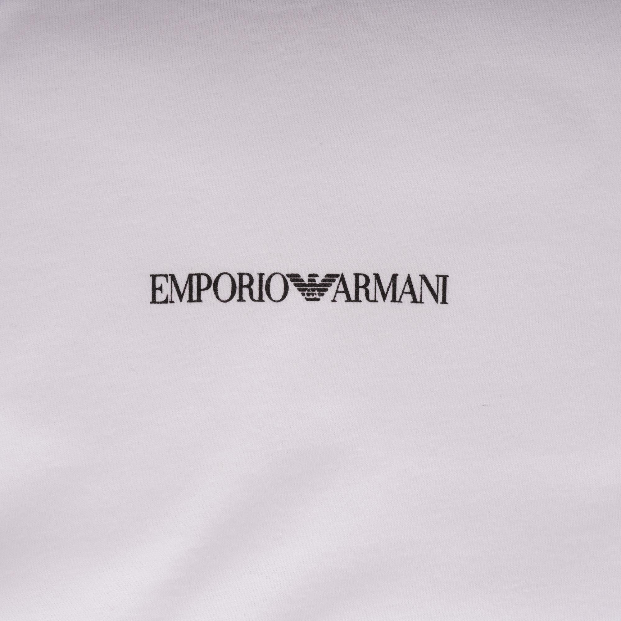 Emporio Armani Logo T-Shirt - White