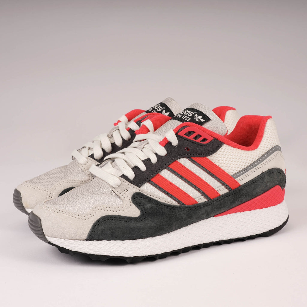 Adidas Originals Ultra Tech - Raw White, Shock Red & Grey Four