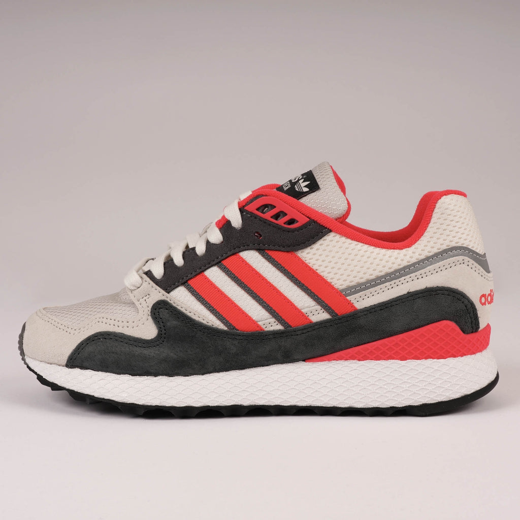 Adidas Originals Ultra Tech - Raw White, Shock Red & Grey Four
