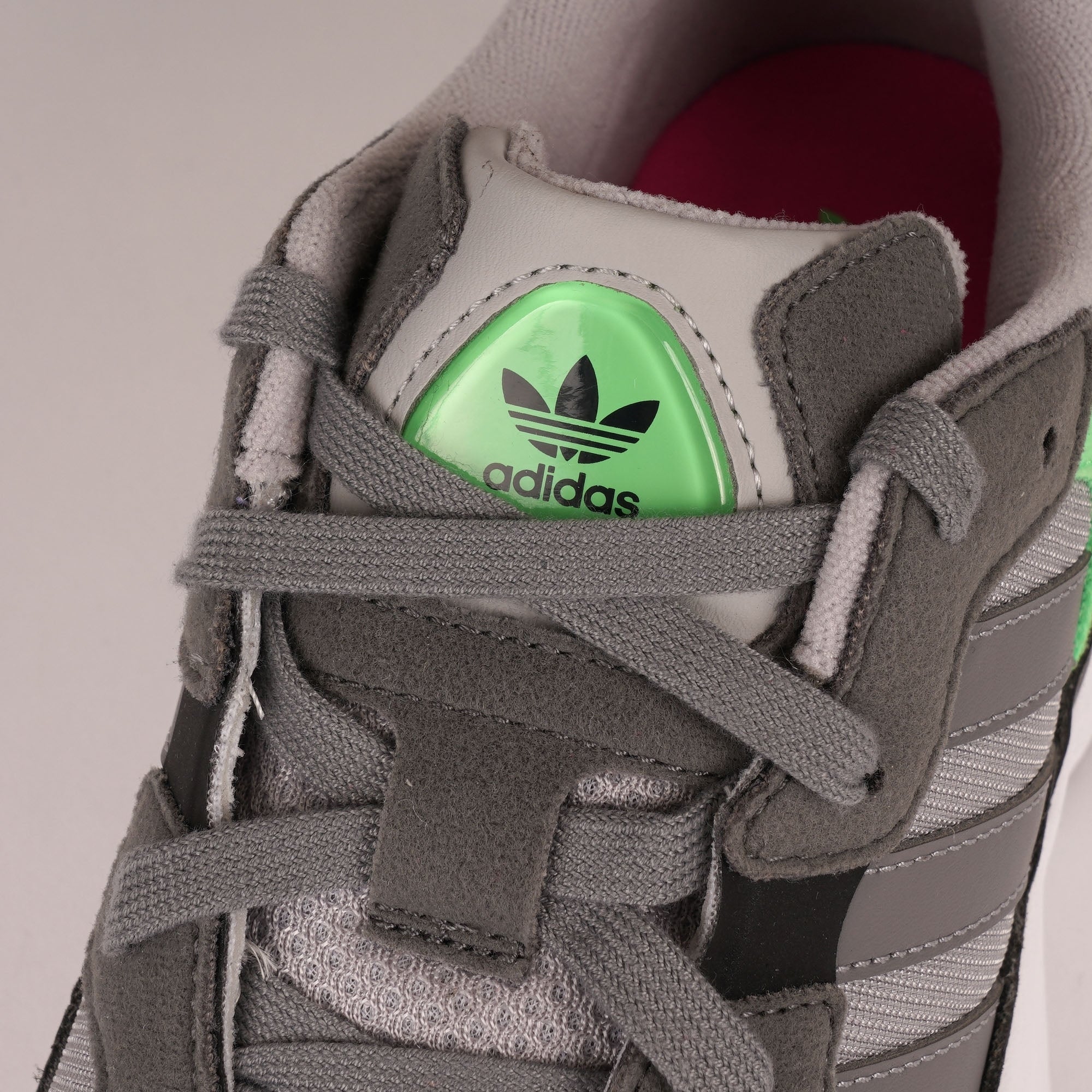 Adidas Originals Yung-96 - Grey Two, Grey Three & Shock Pink