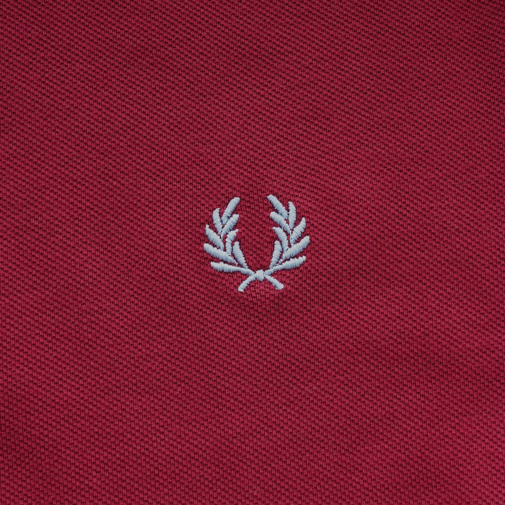 Fred Perry Reissues M12 Twin Tipped Polo Shirt - Maroon