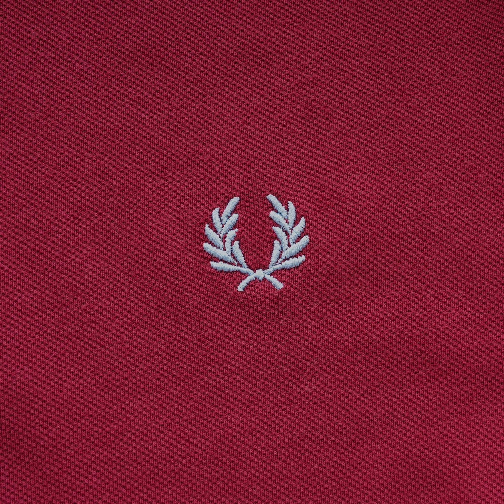 Fred Perry Reissues M12 Twin Tipped Polo Shirt - Maroon