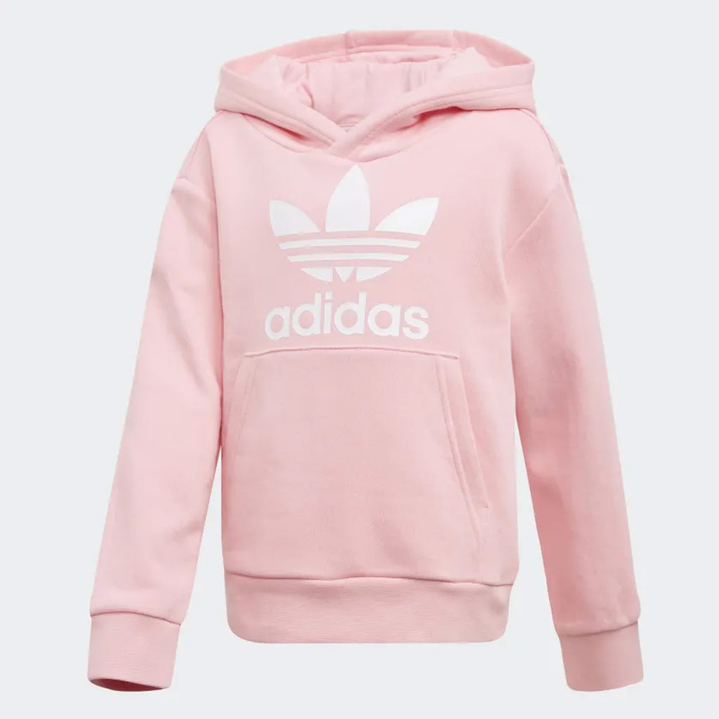 Adidas Originals Kids Trefoil Hoodie Set - Light Pink & White