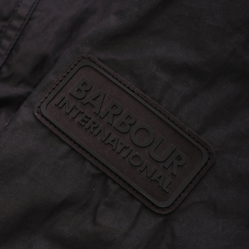 Barbour International Duke Wax Lightweight Jacket - Black