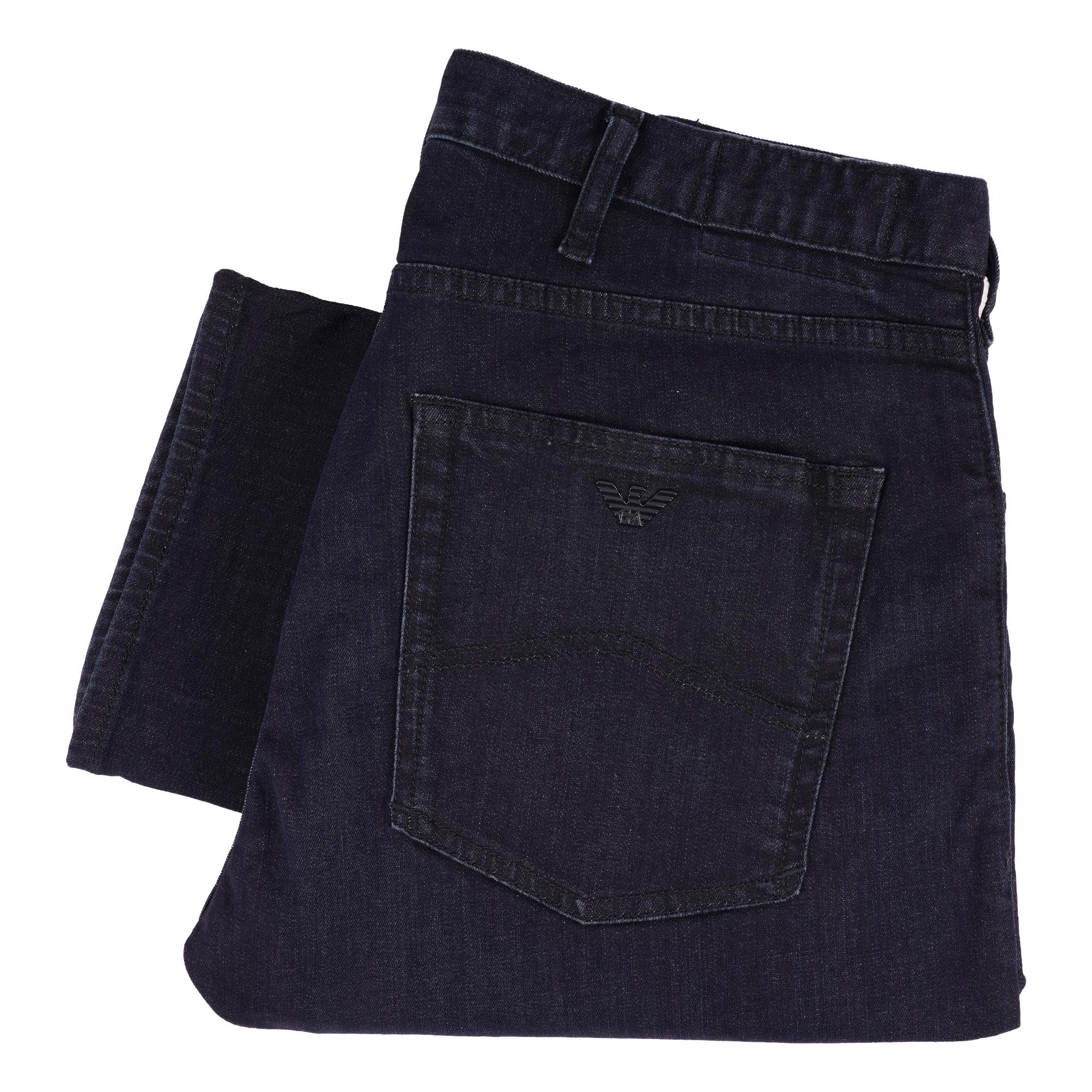 Emporio Armani J45 Stretch Denim Jeans - Denim Blu