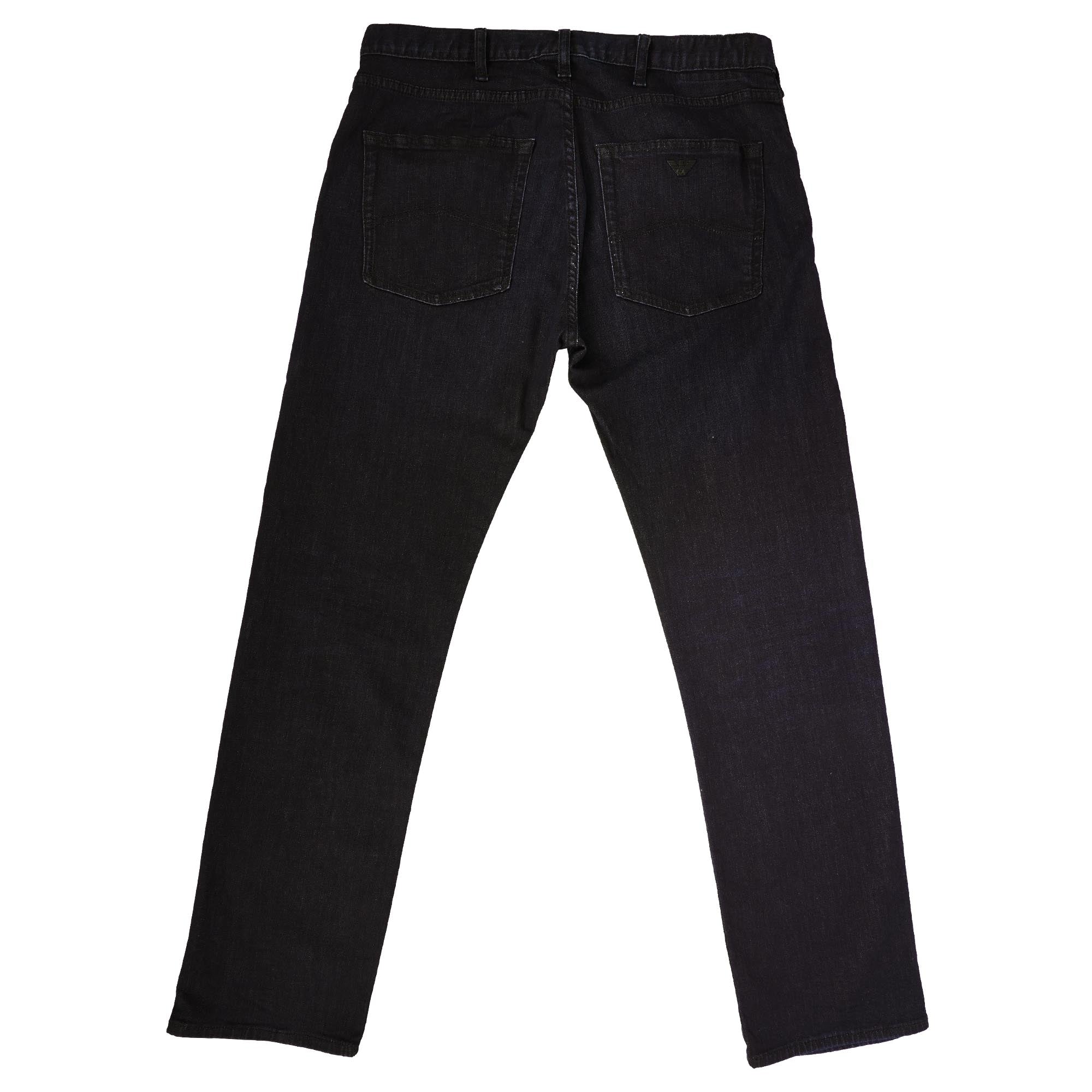 Emporio Armani J45 Stretch Denim Jeans - Denim Blu