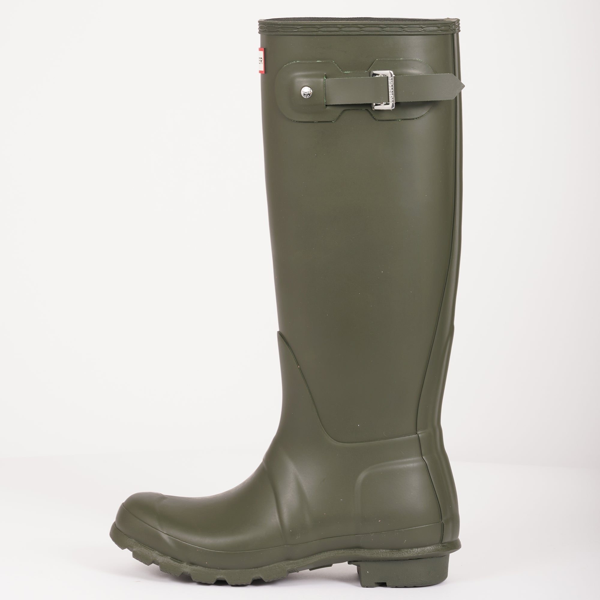 Hunter Womens Original Tall Wellington Boots - Dark Olive