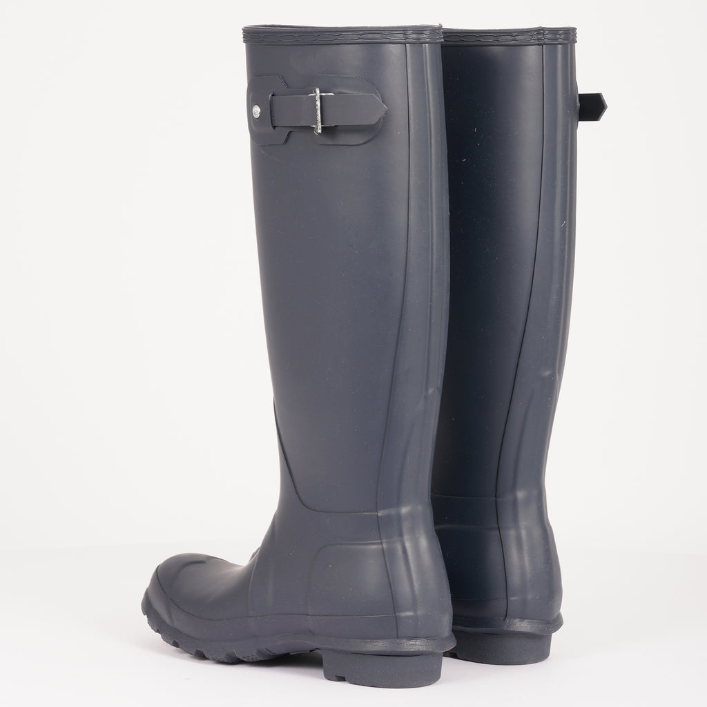 Hunter Womens Original Tall Wellington Boots - Navy