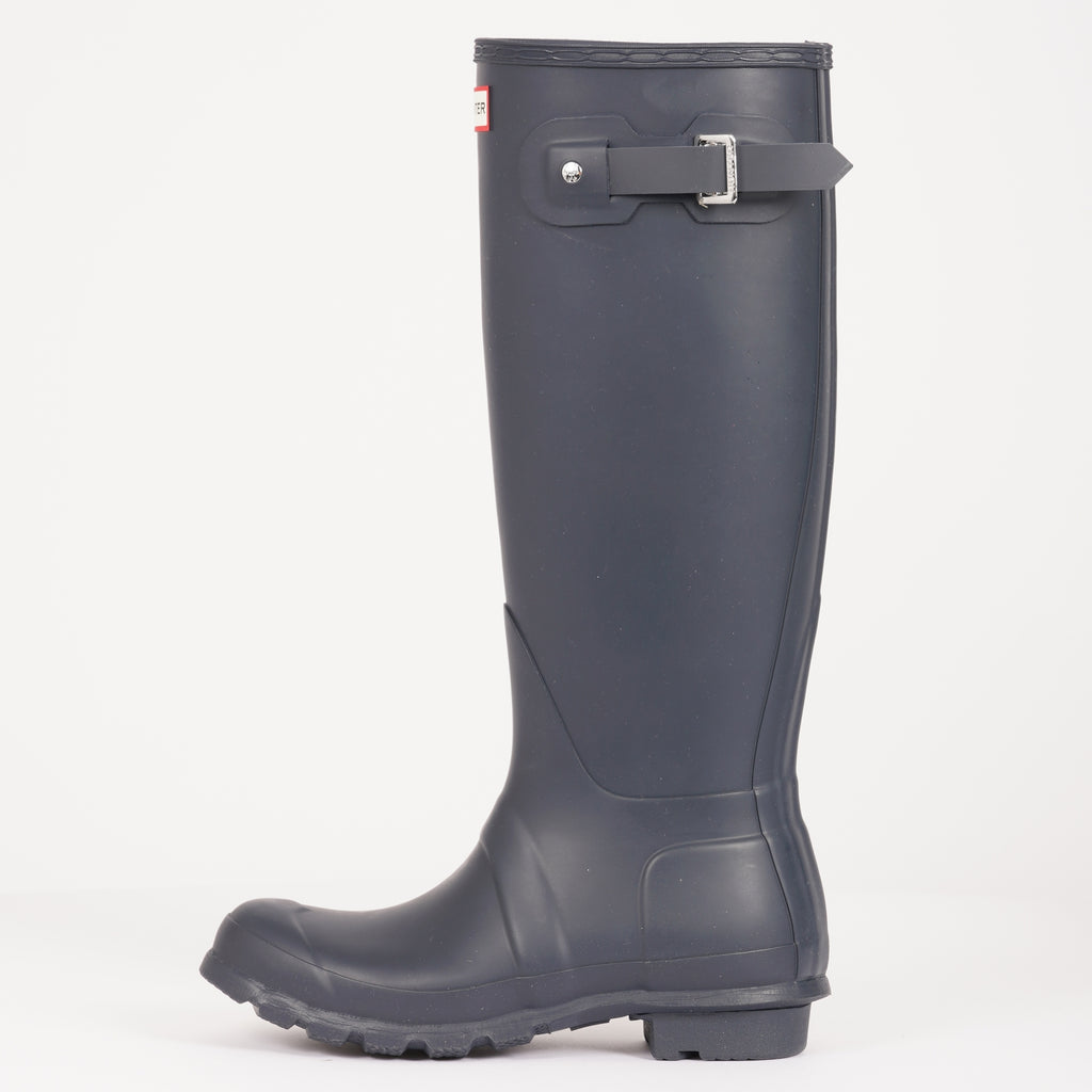 Hunter Womens Original Tall Wellington Boots - Navy